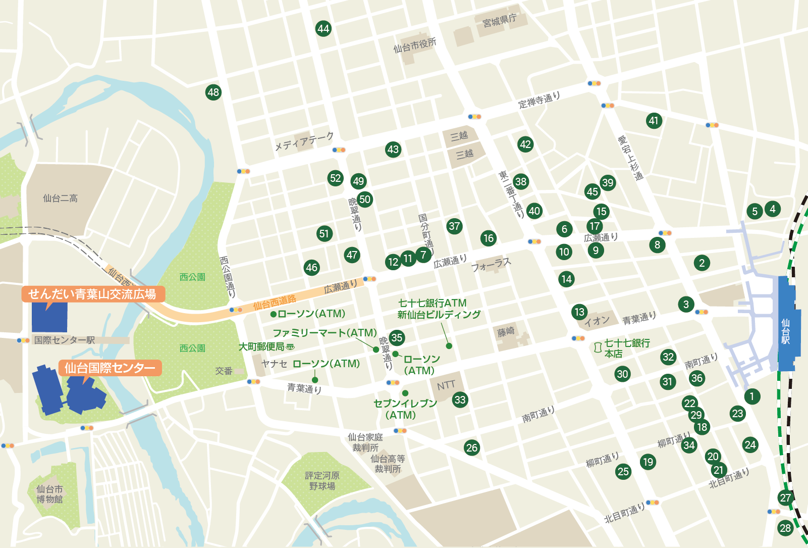 近隣施設マップ