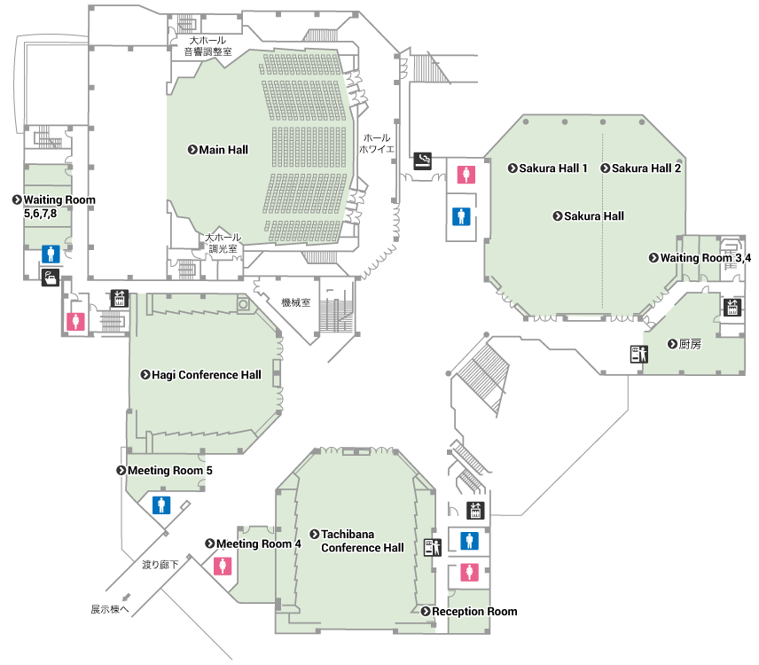 Floor GuideConference building 2F