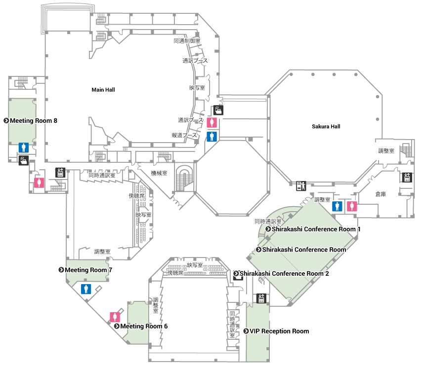 Floor GuideConference building 3F