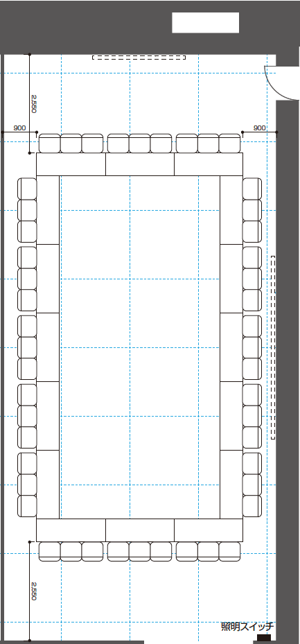 Square Style 48 seats